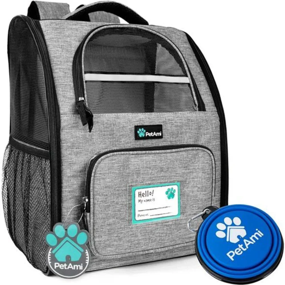 Dog Backpack Carrier for Small Large Cat, Pet, Puppies, Ventilated Pet Backpack